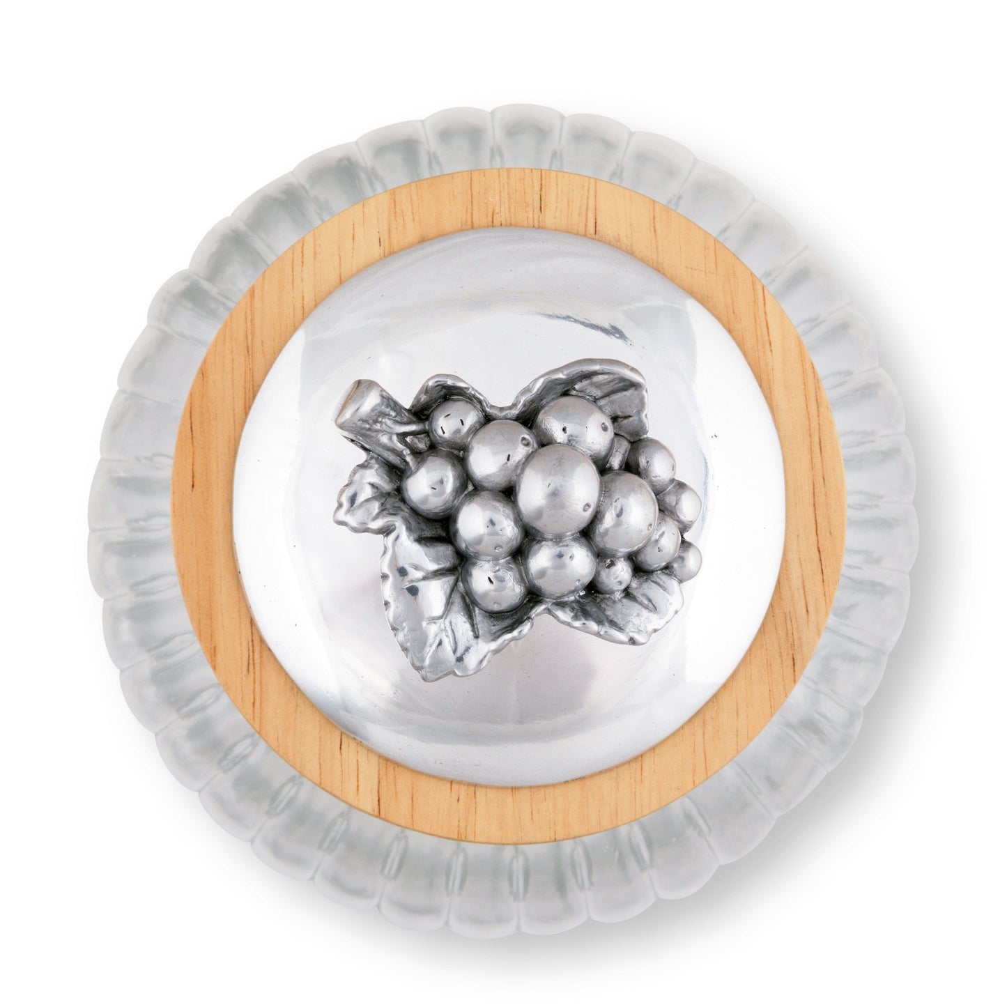 Grape Knob Glass Canisters