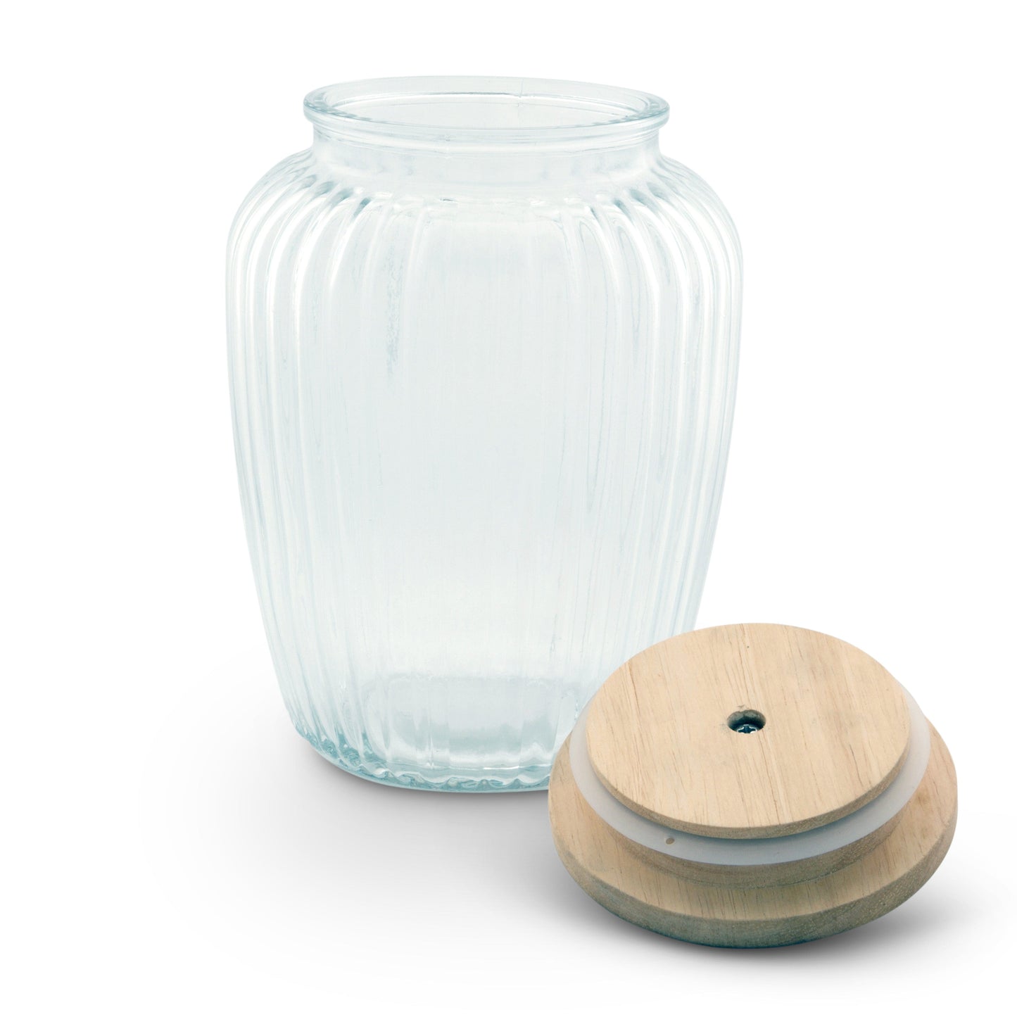 Grape Knob Glass Canisters