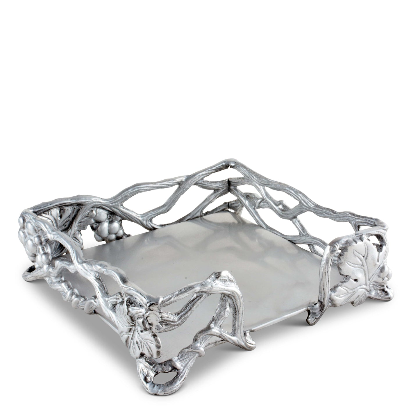 Grape Open Vine Napkin Box