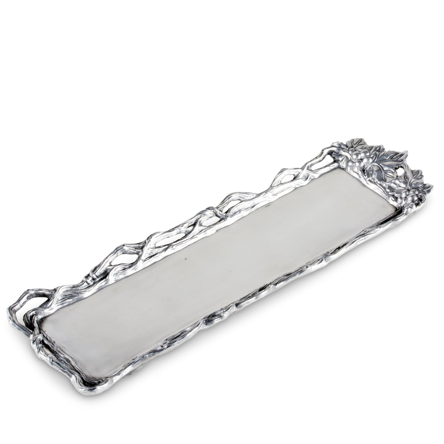 Grape Open Vine Oblong Tray