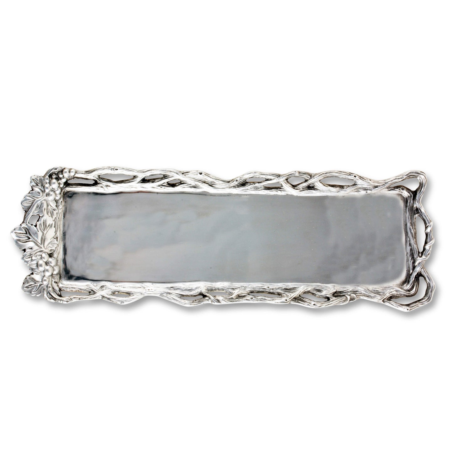 Grape Open Vine Oblong Tray