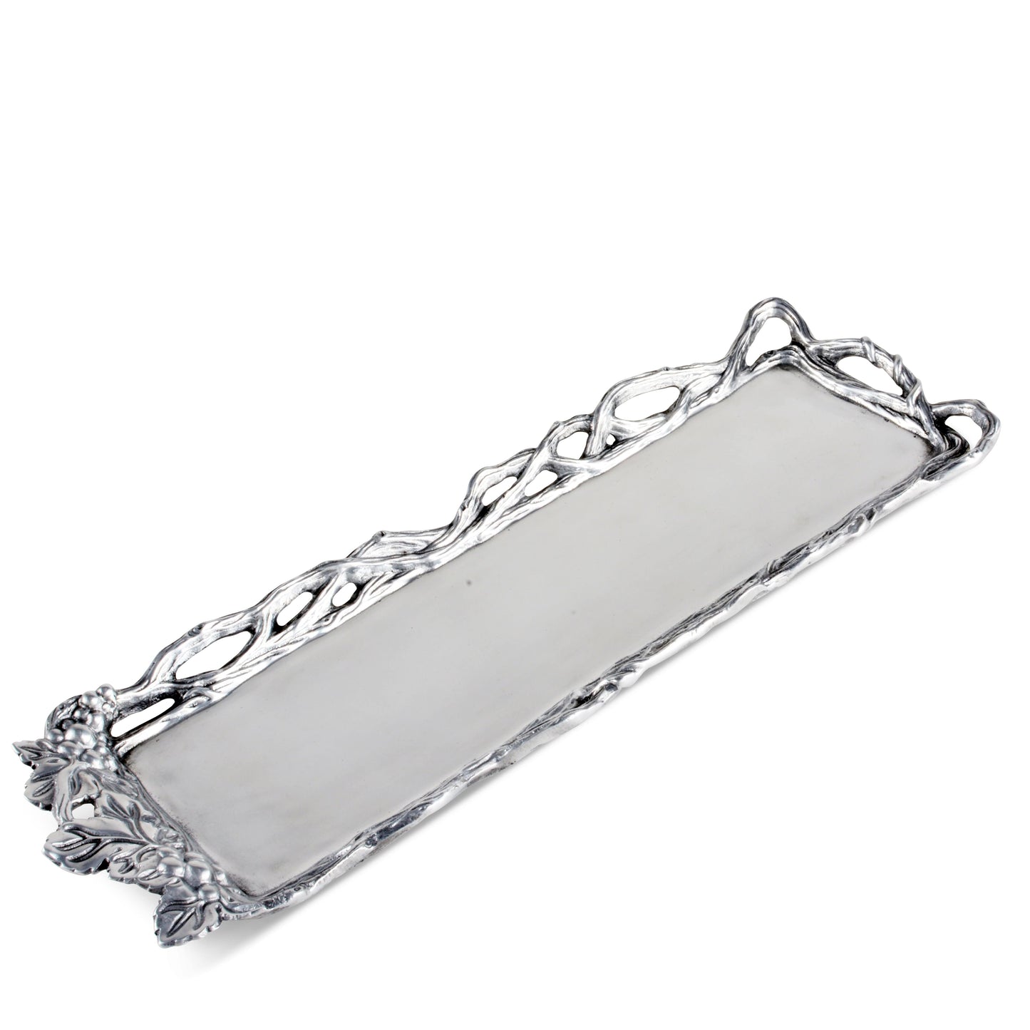 Grape Open Vine Oblong Tray