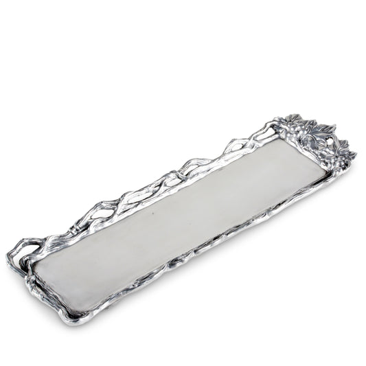 Grape Open Vine Oblong Tray
