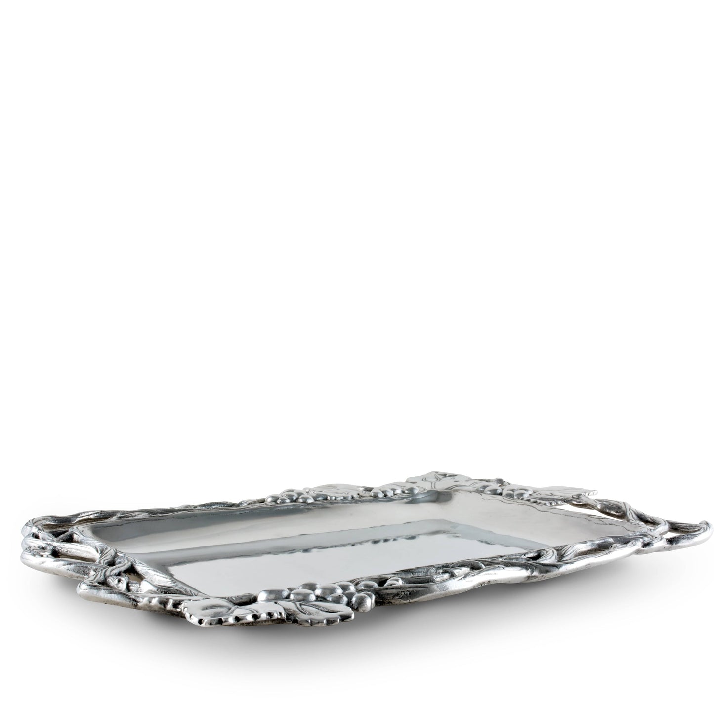 Grape Open Vine Rectangle Tray