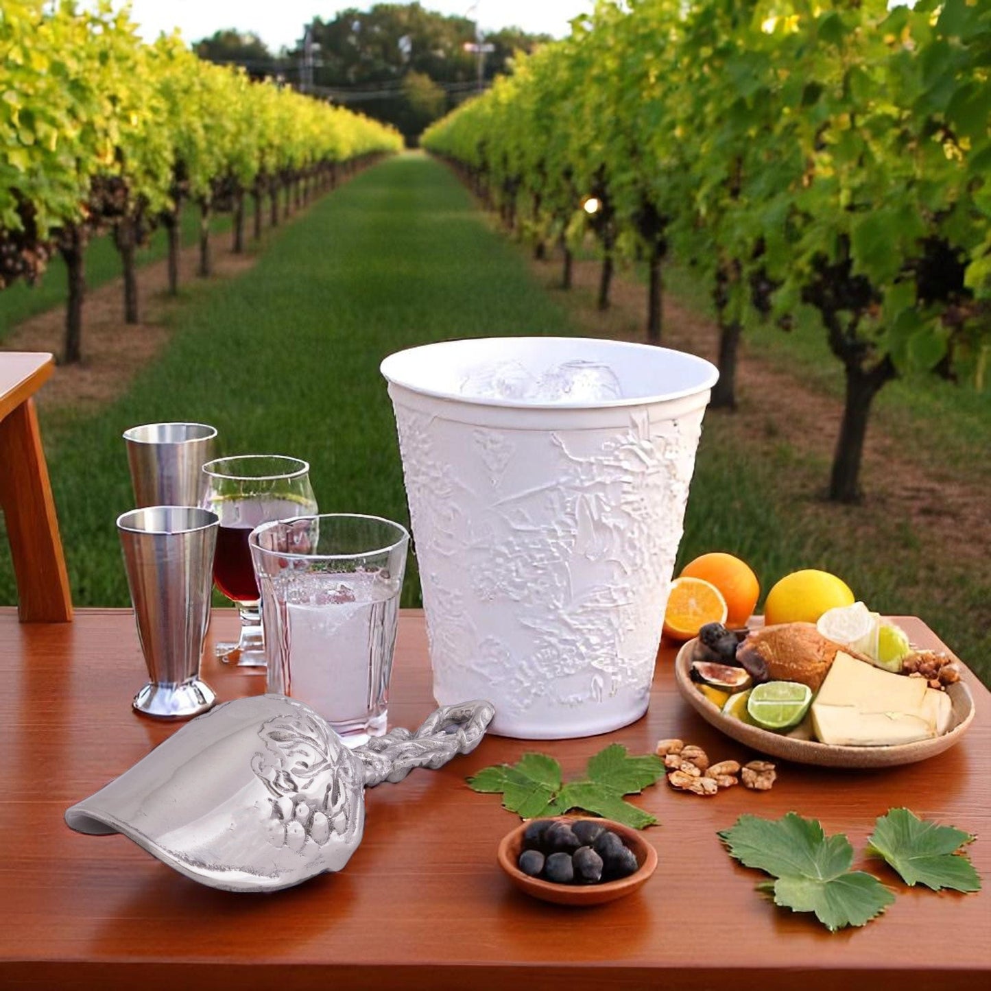 Grape Pattern Ice Scoop