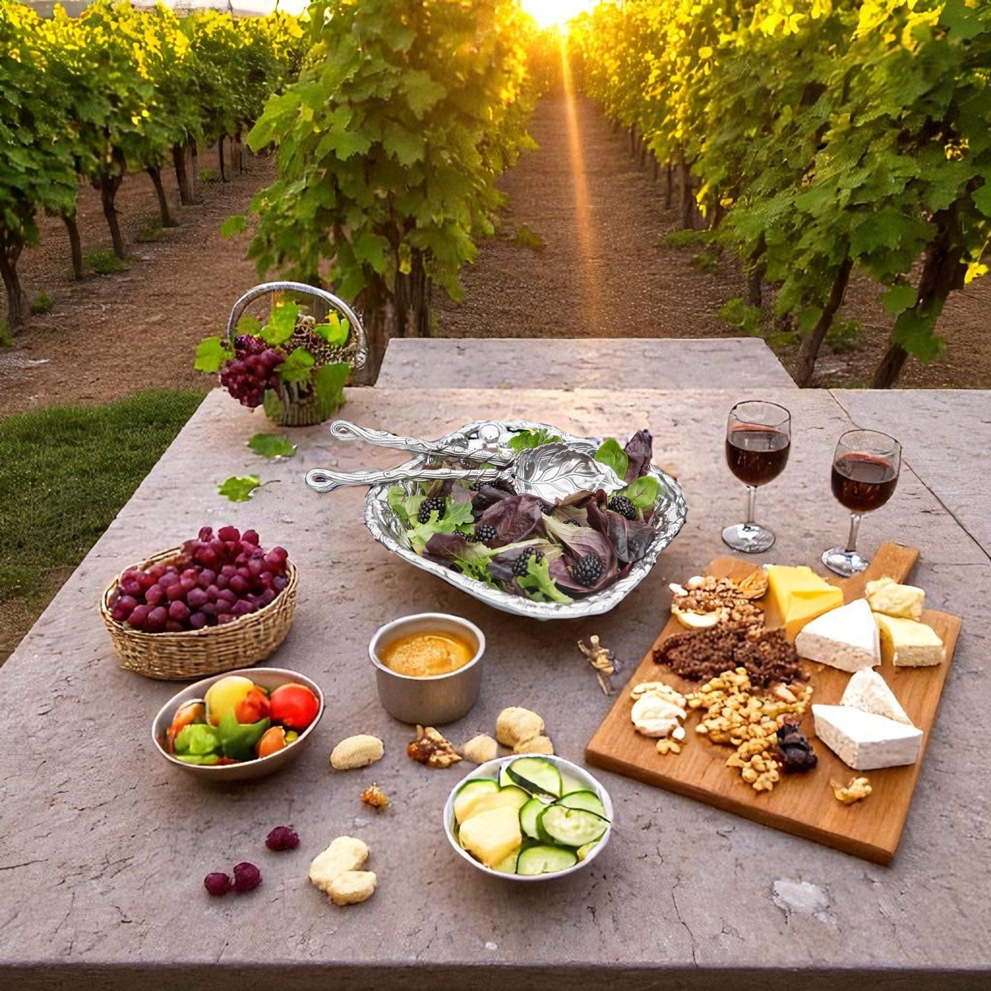 Grape Salad Set 3-Pc