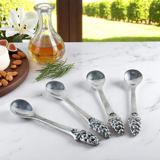 Grape Set/4 Spoons