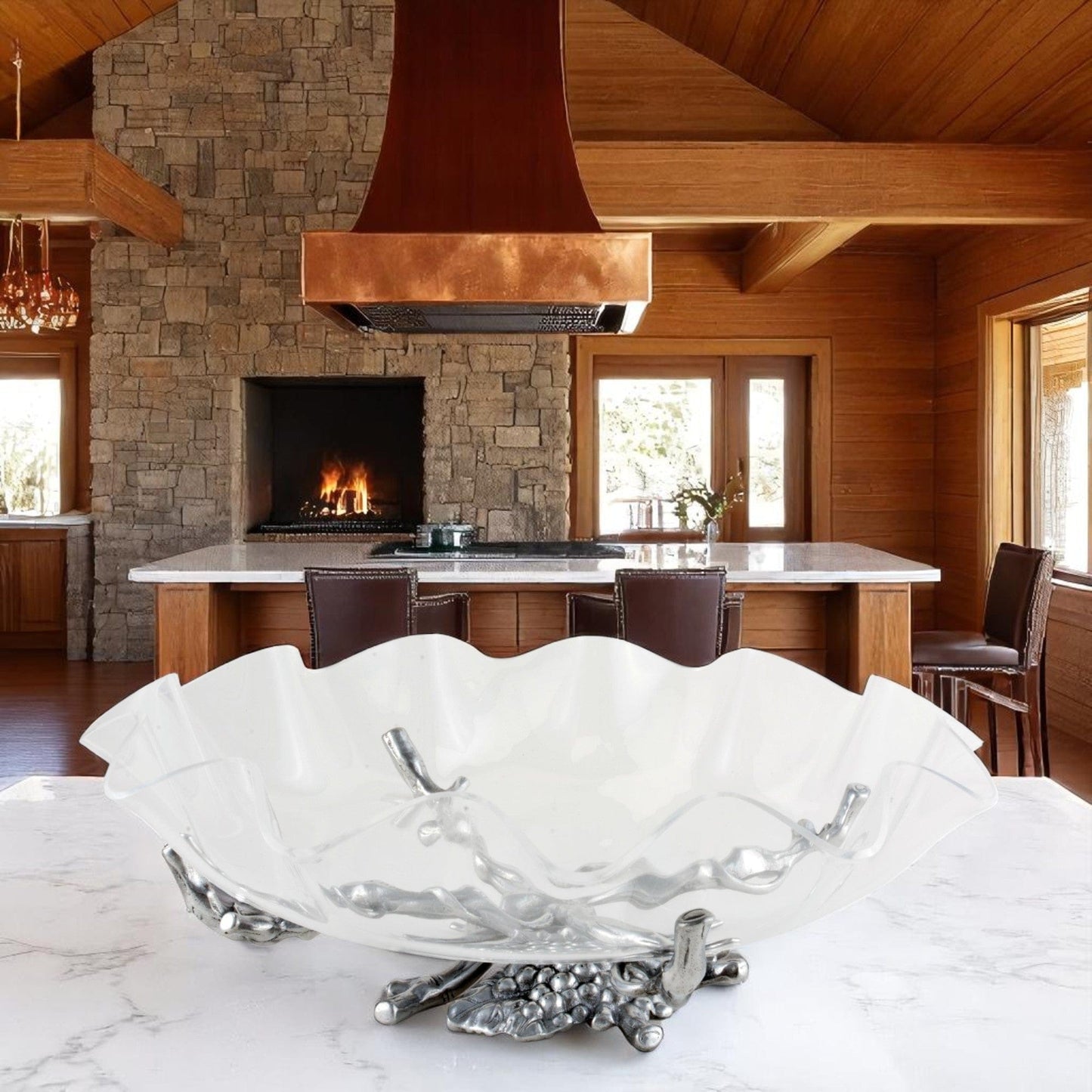 Grape Stand Acrylic Bowl 16