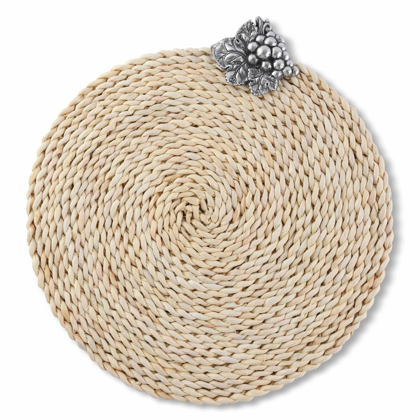 Grape Twisted Seagrass Placemats - set of 4