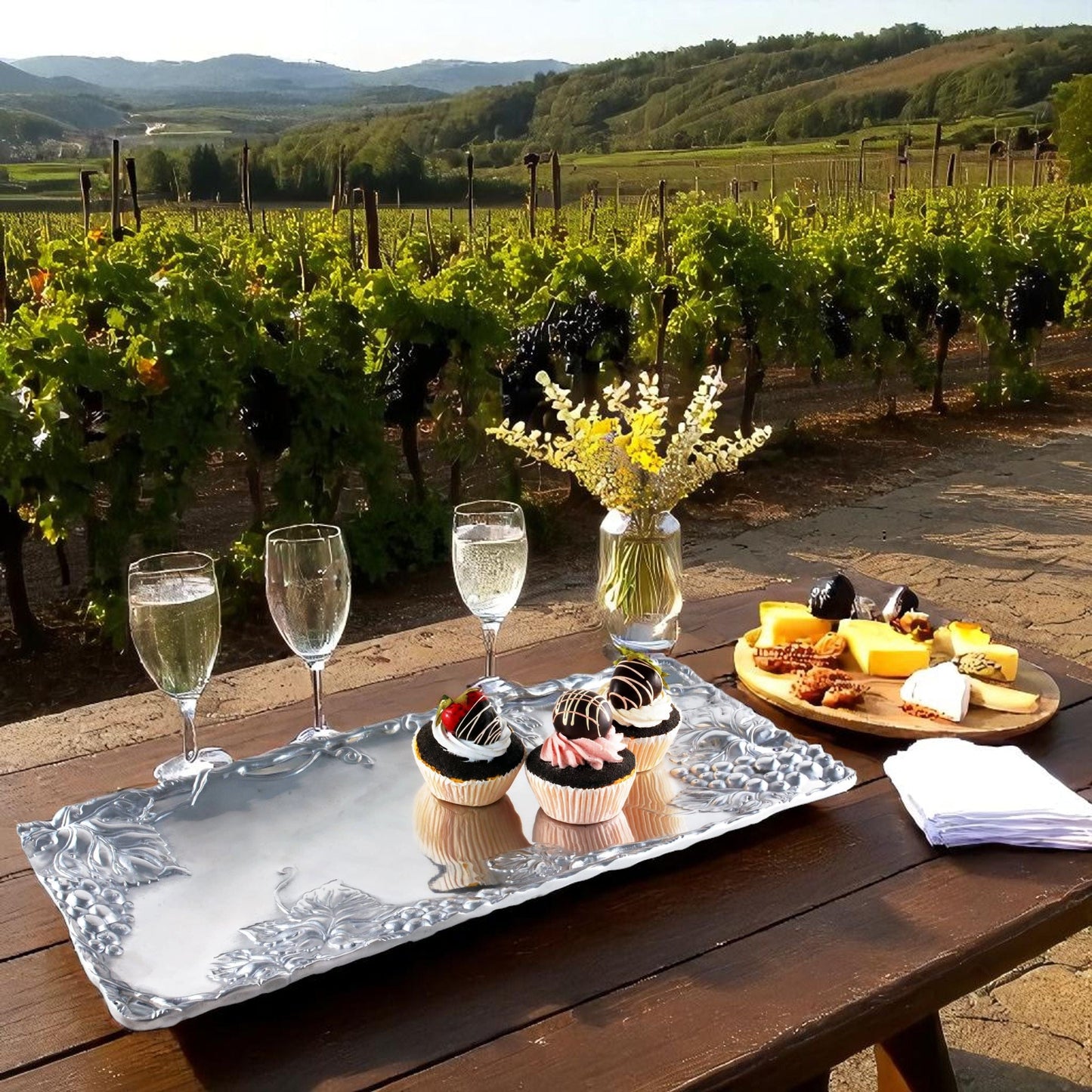 Grapevine Oblong Tray