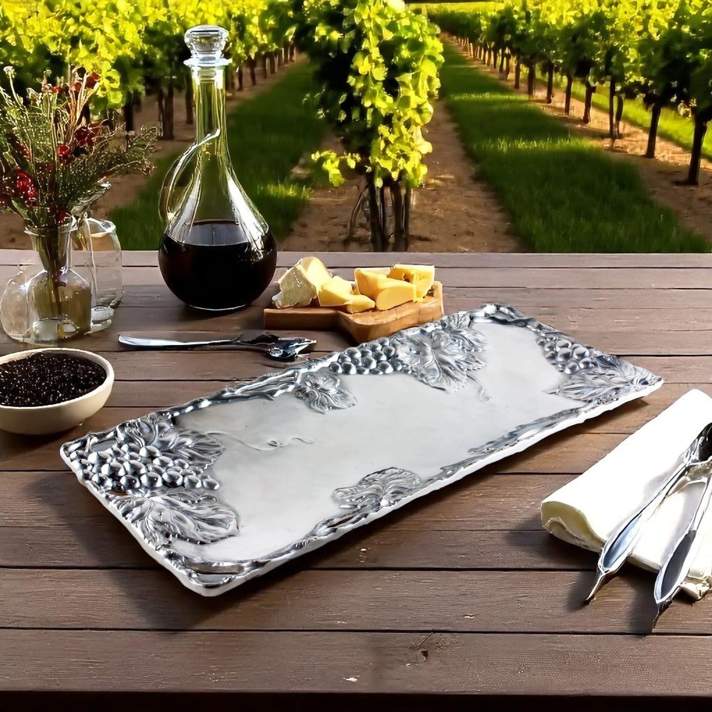 Grapevine Oblong Tray