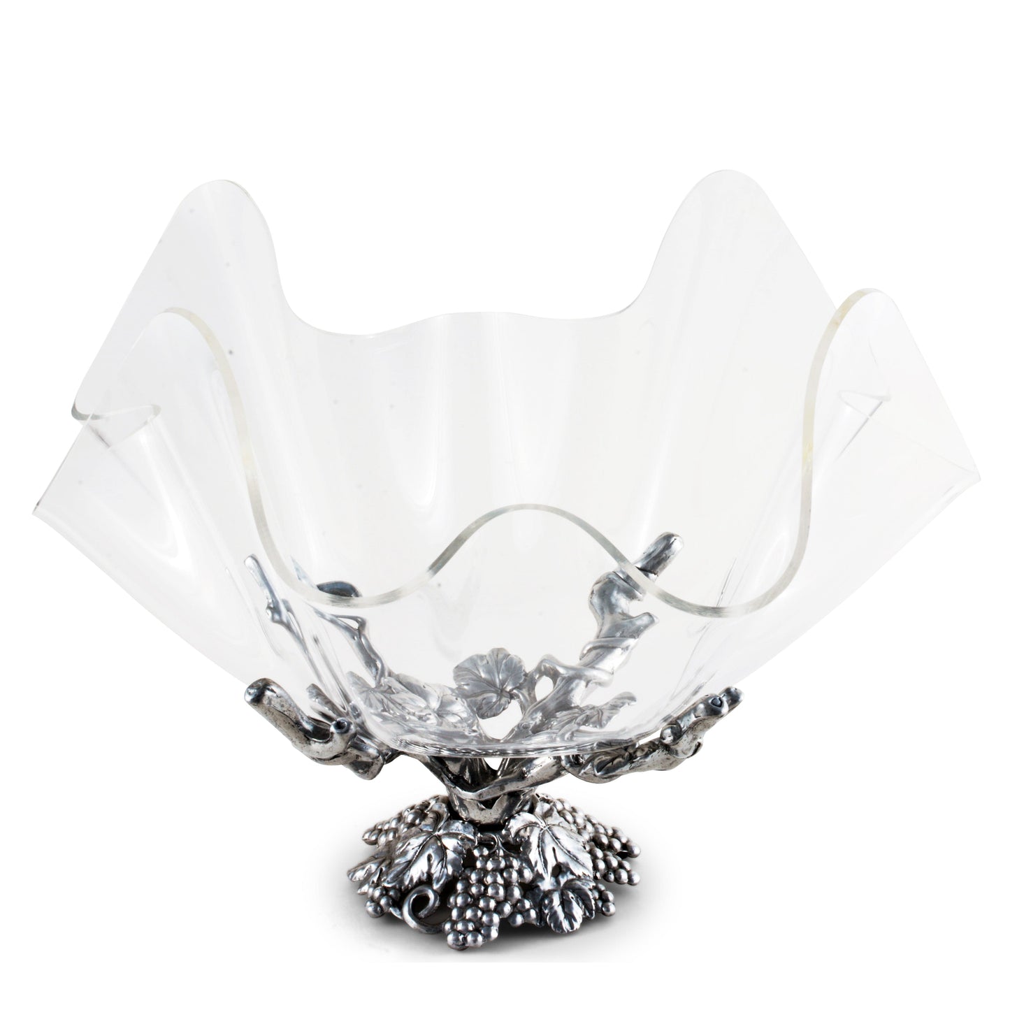 Grapevine Stand Acrylic Bowl 14