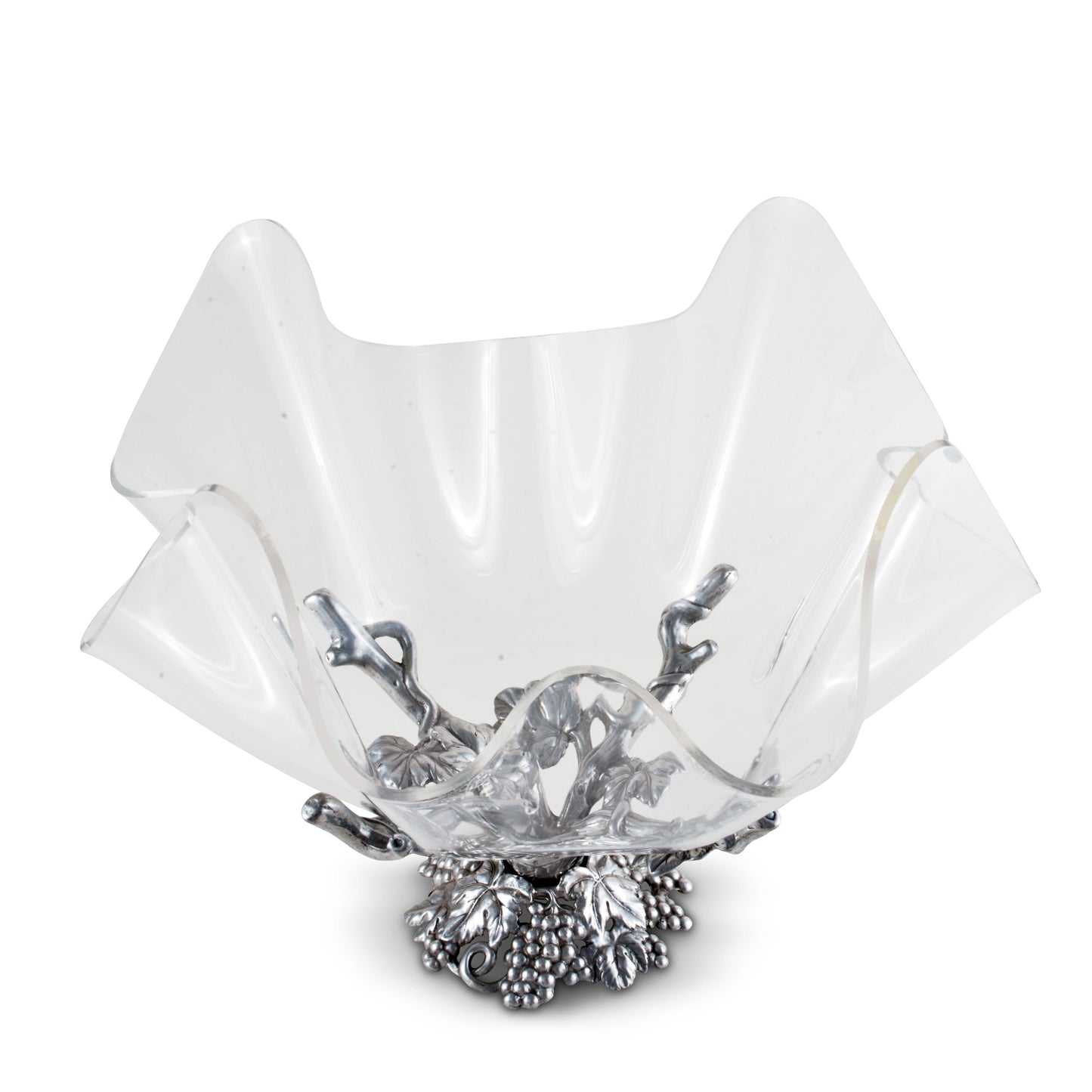 Grapevine Stand Acrylic Bowl 14