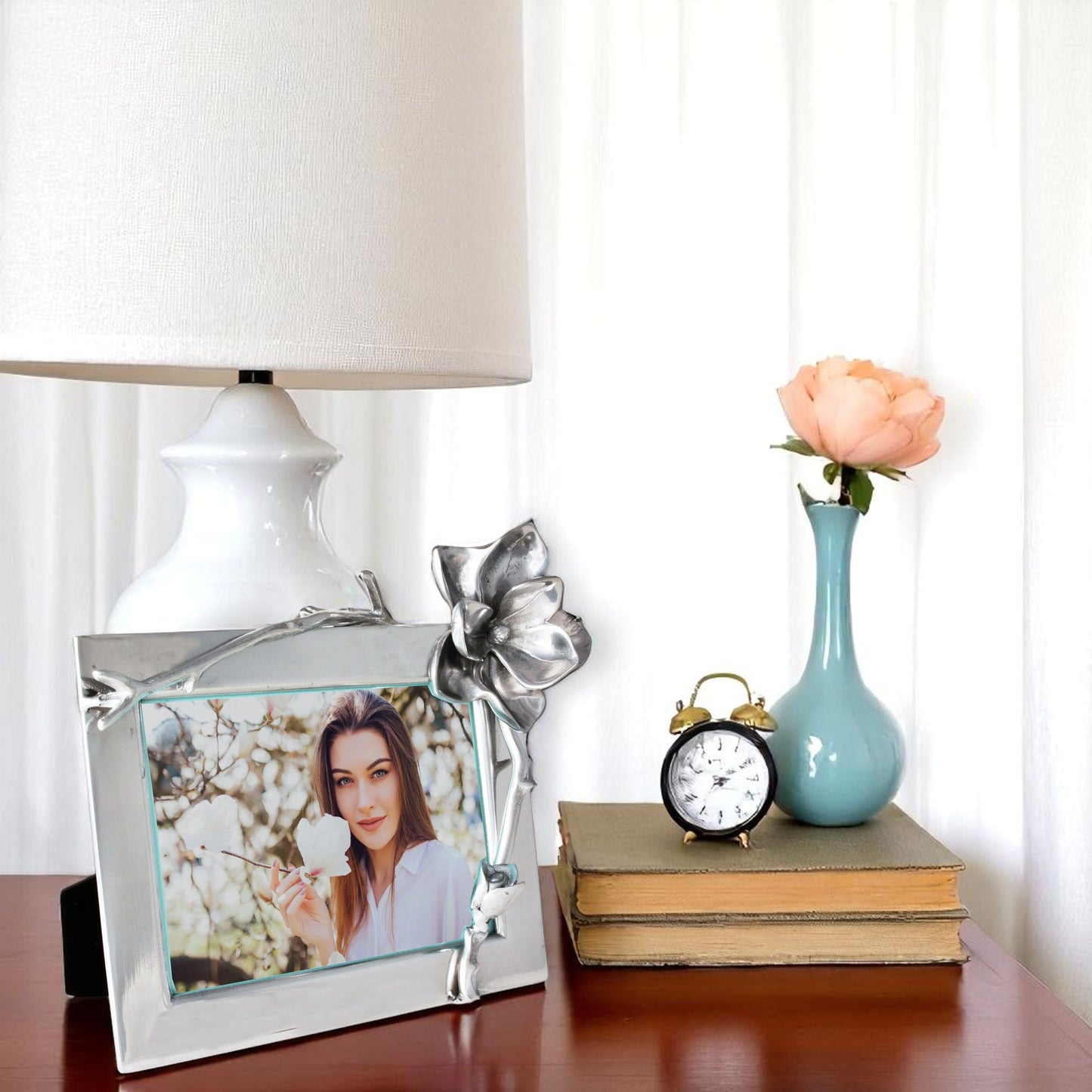 Magnolia Blossom Picture Frame - 4X6