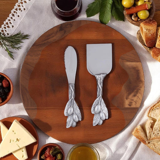 Olive Cheese Tool Set
