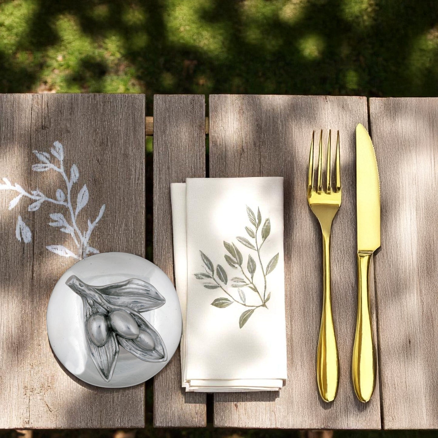 Olive Napkin Weight