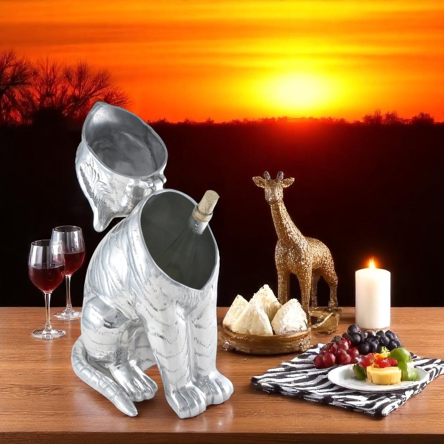 Tiger Ice/Wine Buckets