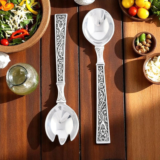 Concho Pattern Serving Set