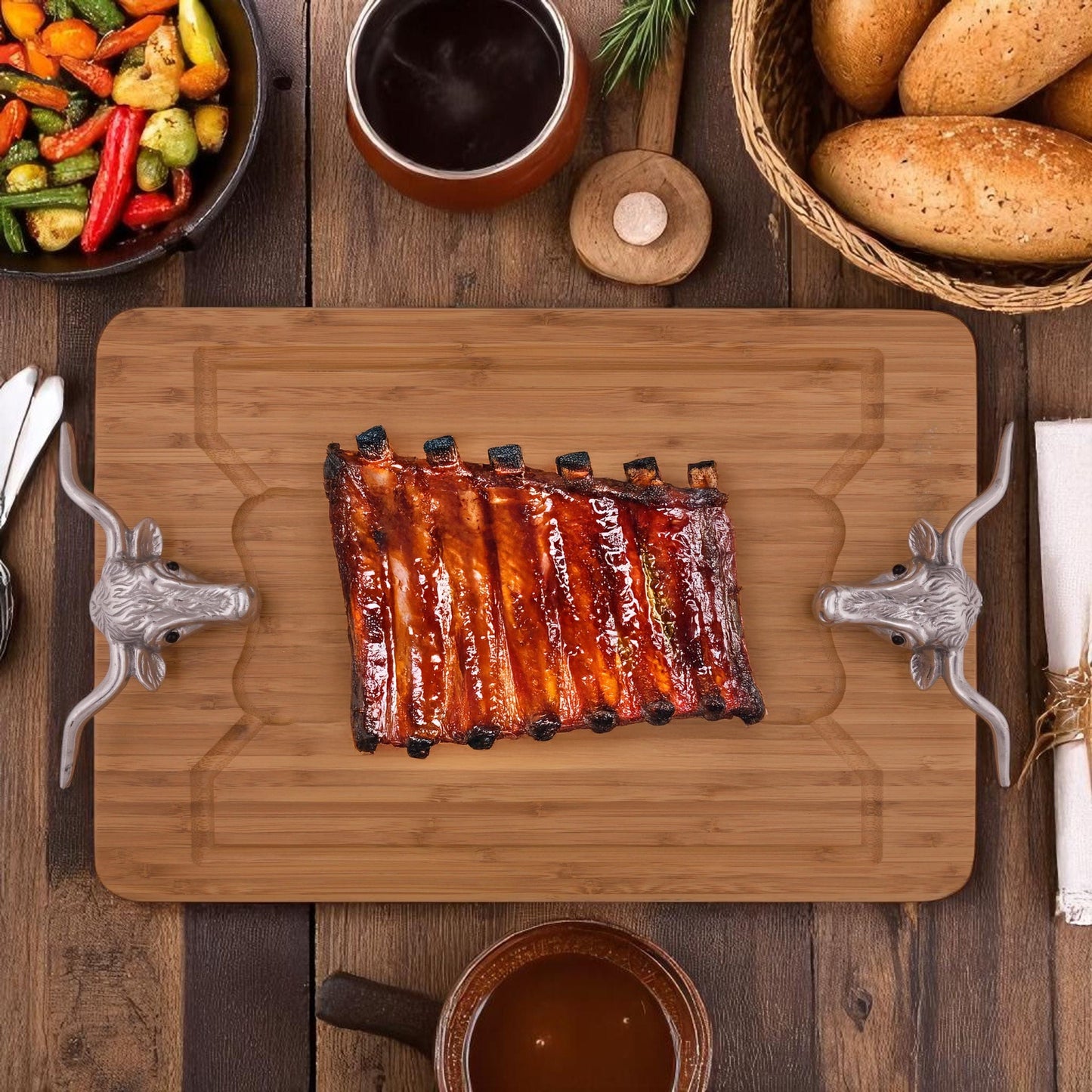 Longhorn Carving Board