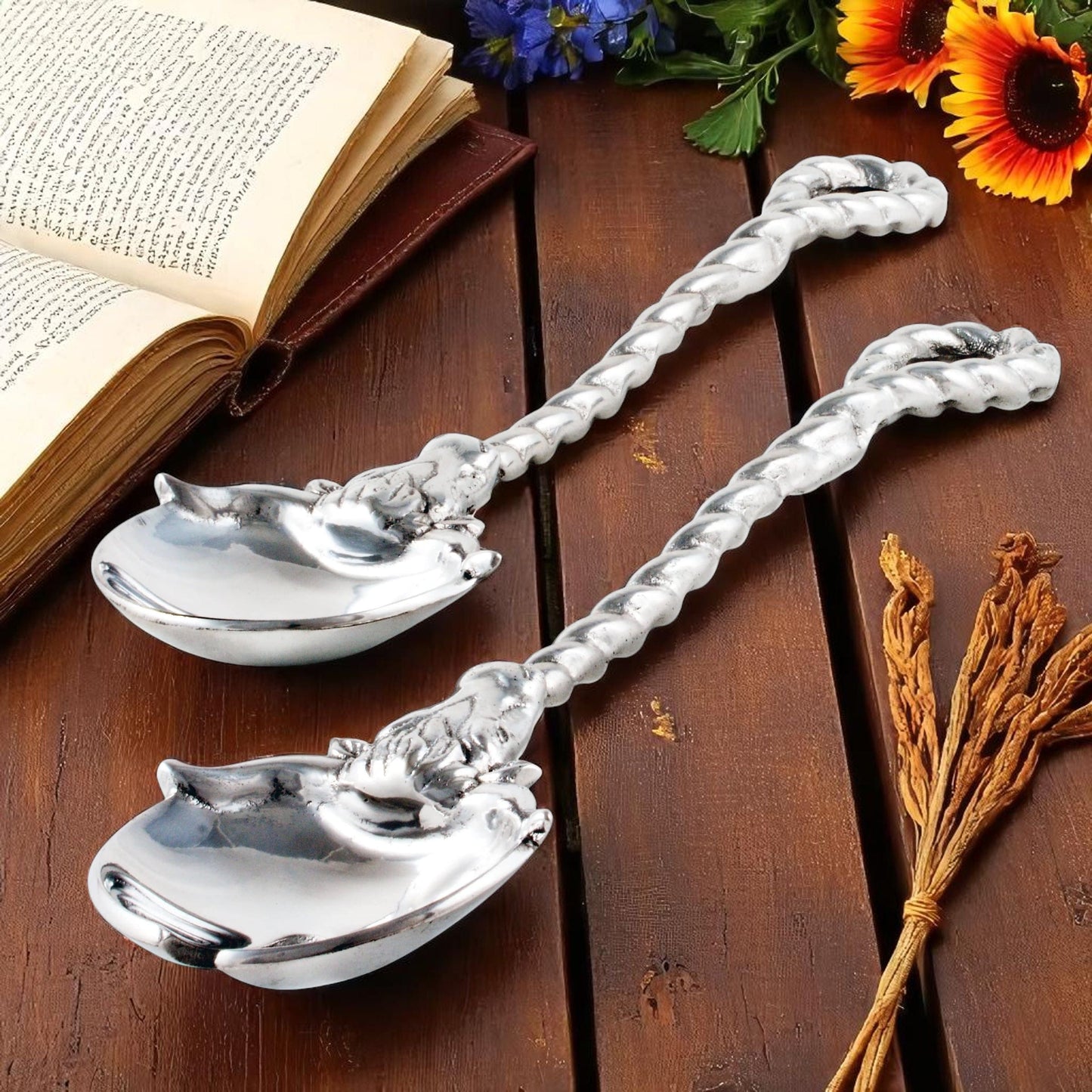 Longhorn Serving Set