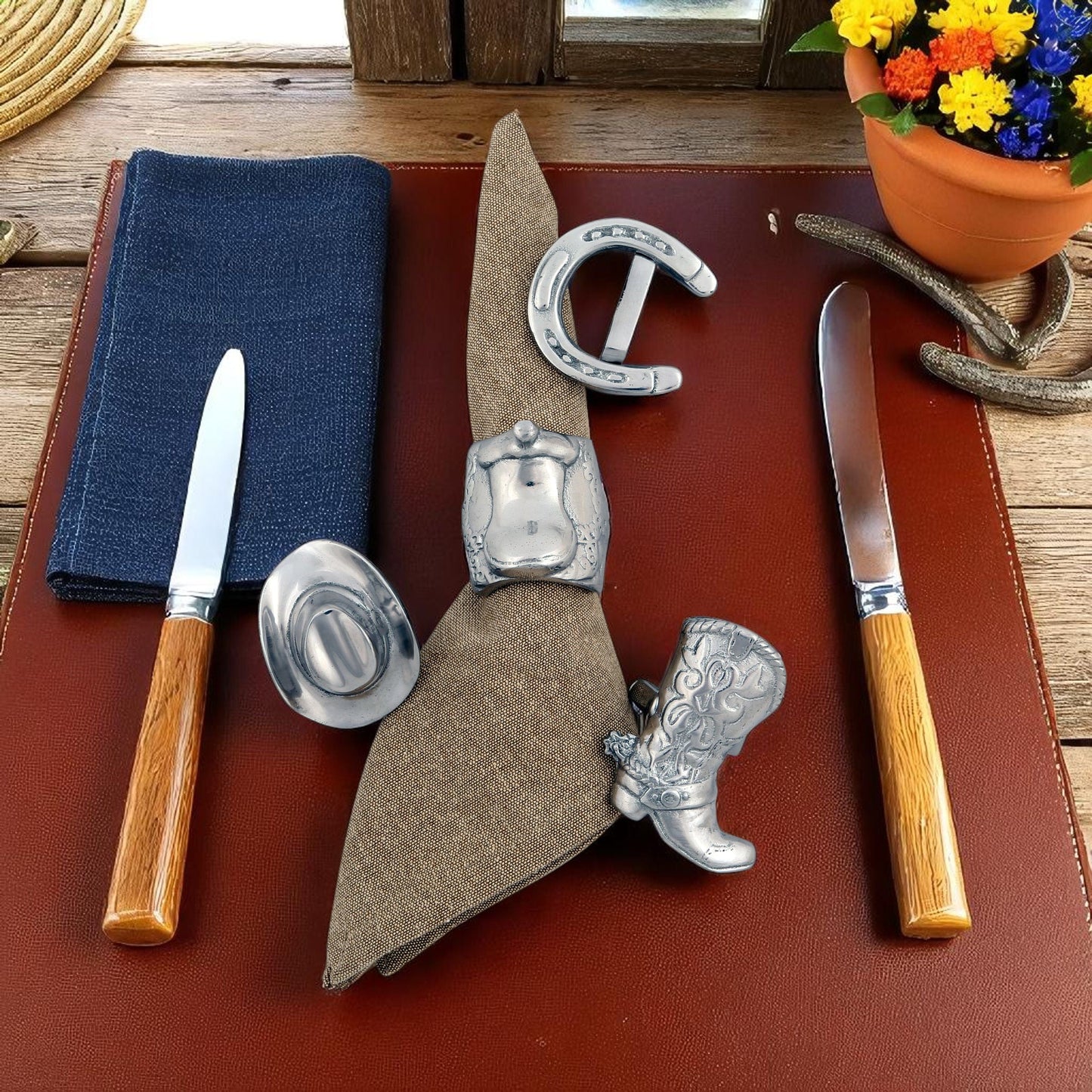 Western Napkin Rings