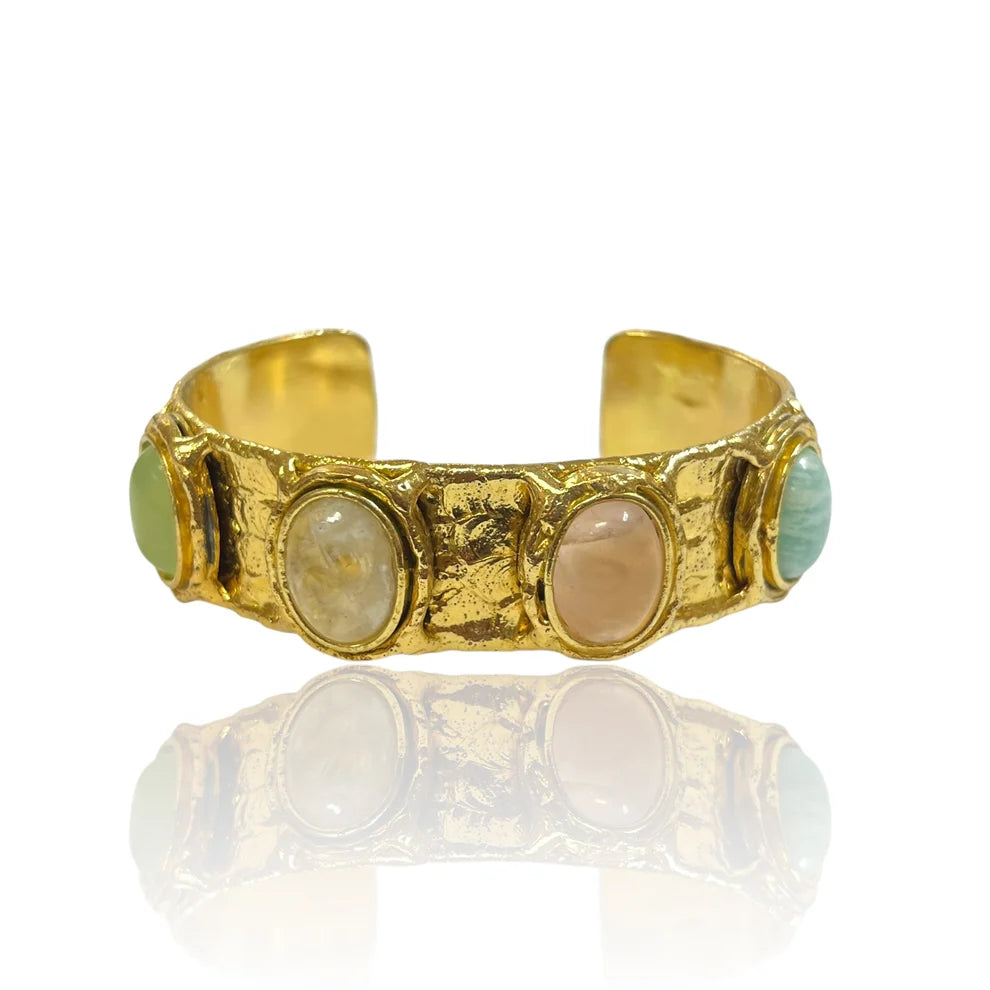 Koda The Auburn Cuff, Moonstone and Rose