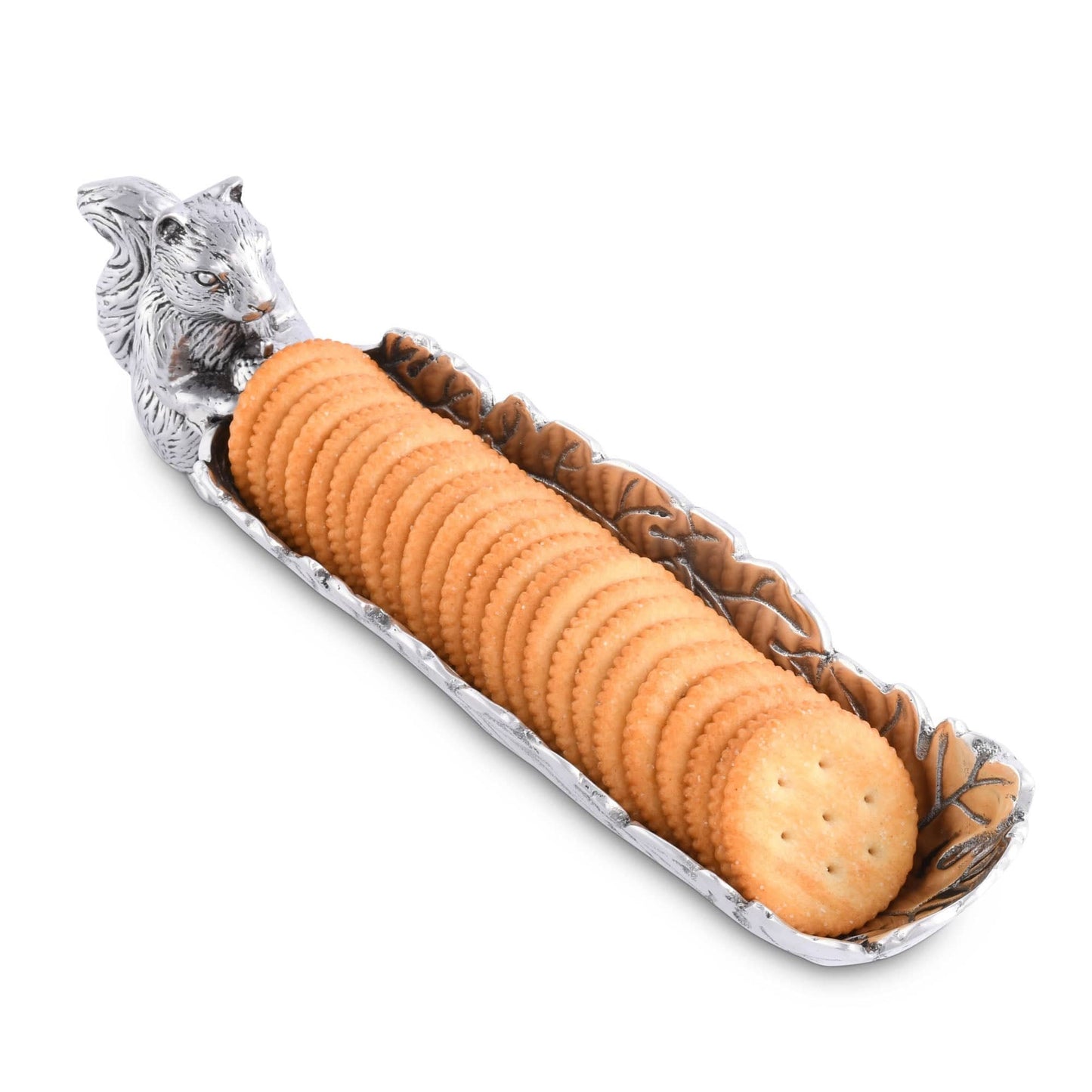 Arthur Court Squirrel Cracker Tray