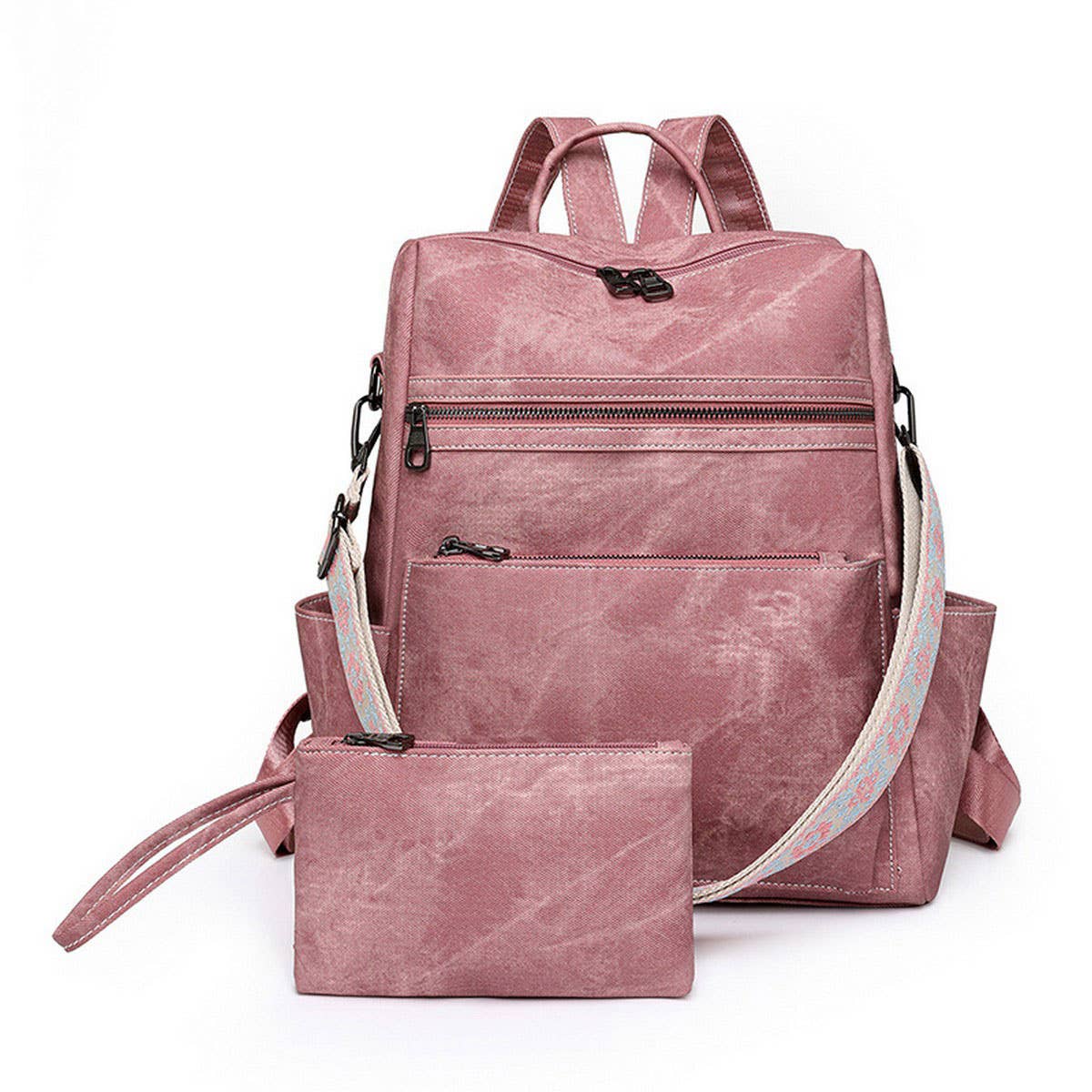 ACCITY Retro Large Capacity Casual Travel Backpack