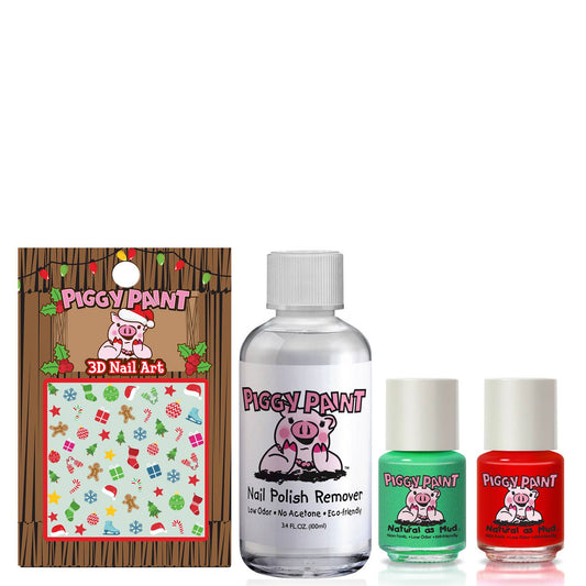 Piggy Paint Oh Holly Jolly Non-Toxic Nail Polish