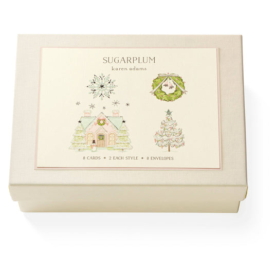 Karen Adams Sugarplum Note Card Box