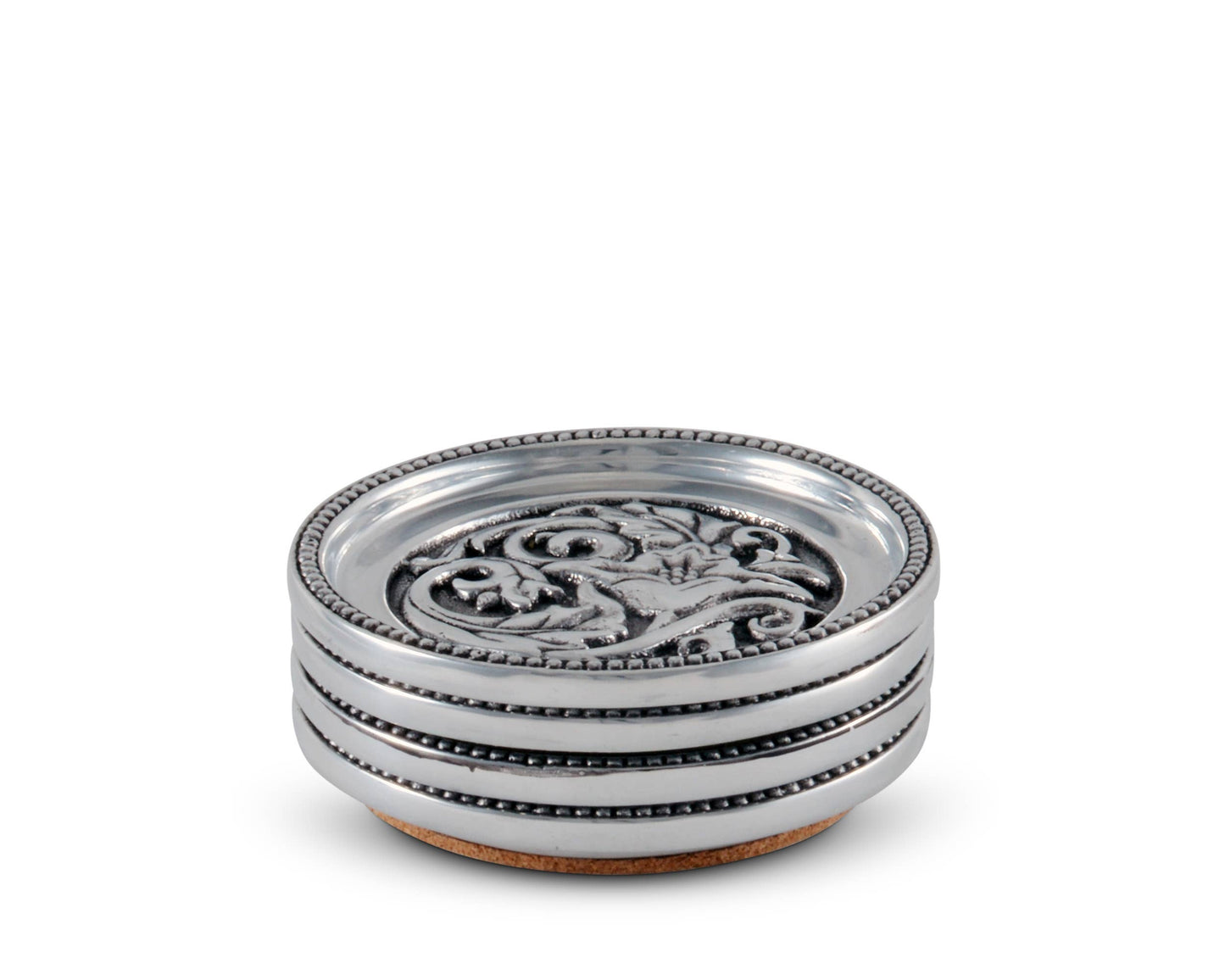 Arthur Court Concho Western Drink Coaster Set of 4