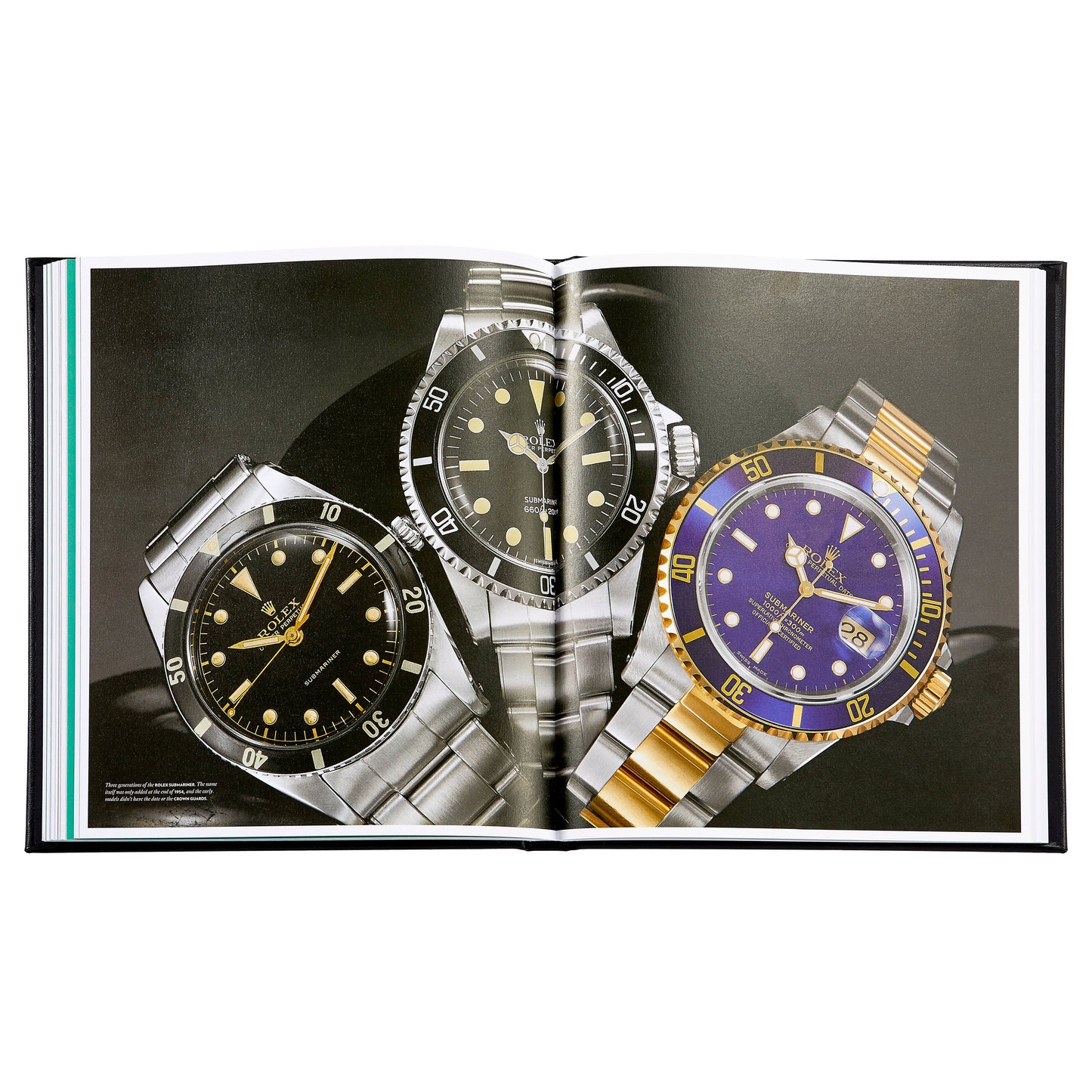 Graphic Image "The Book of Rolex" Leather Bound