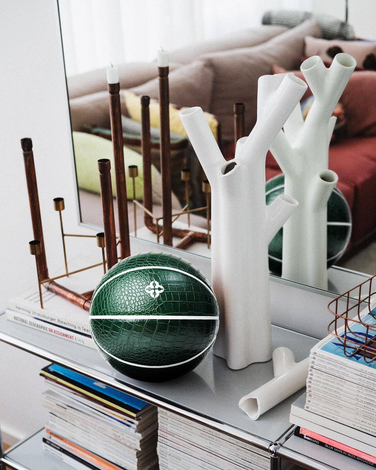 Comrade Berlin Croco Designer Basketball In Alligator