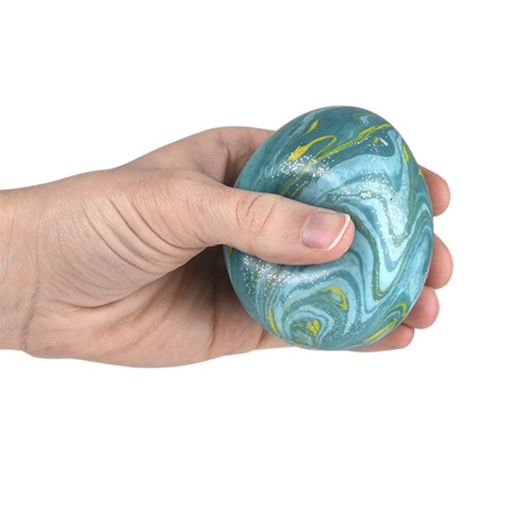 Squish And Stretch Marbleized Easter Eggs 3"