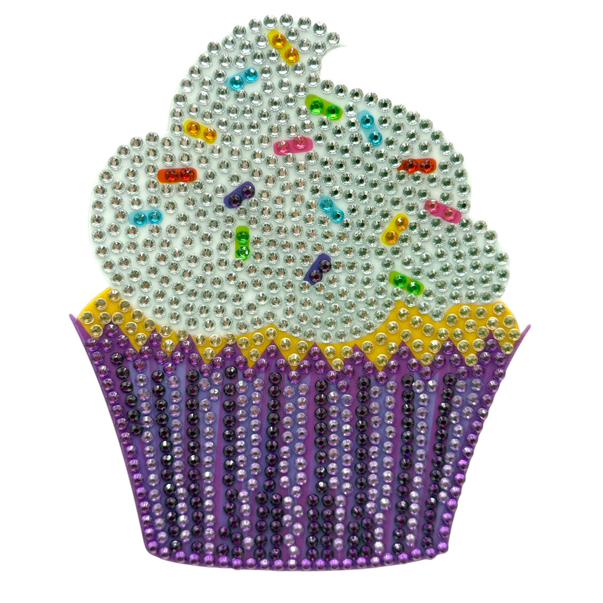 StickerBeans Purple Cupcake 5"