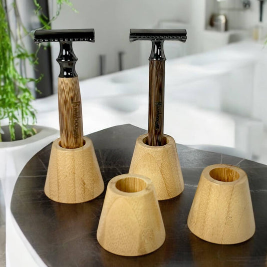 Bamboo Switch Bamboo Razor Holder Stand