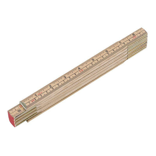 Cole Wheeler Carpenter Folding Wood Ruler