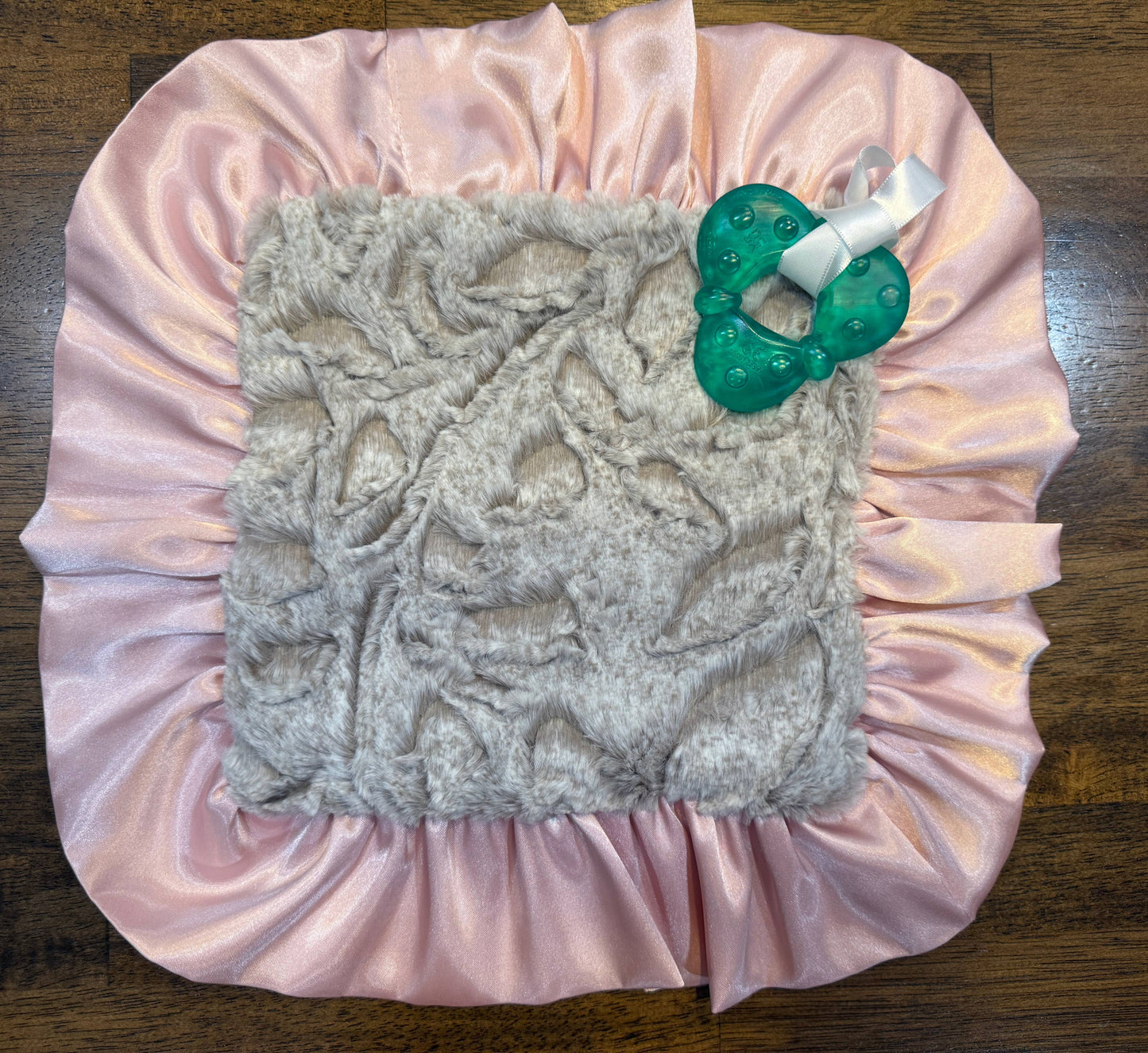 Cuddle Couture Peachy Embossed Minky Blanket- Standard Size