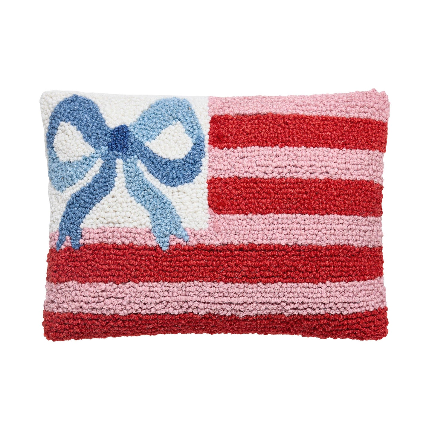 Peking Handicraft Bow Flag Hook Pillow