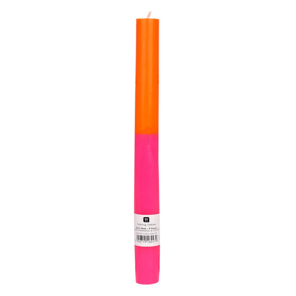 Talking Tables Orange & Pink Dinner Candles | Fall Decor |Everyday Dining
