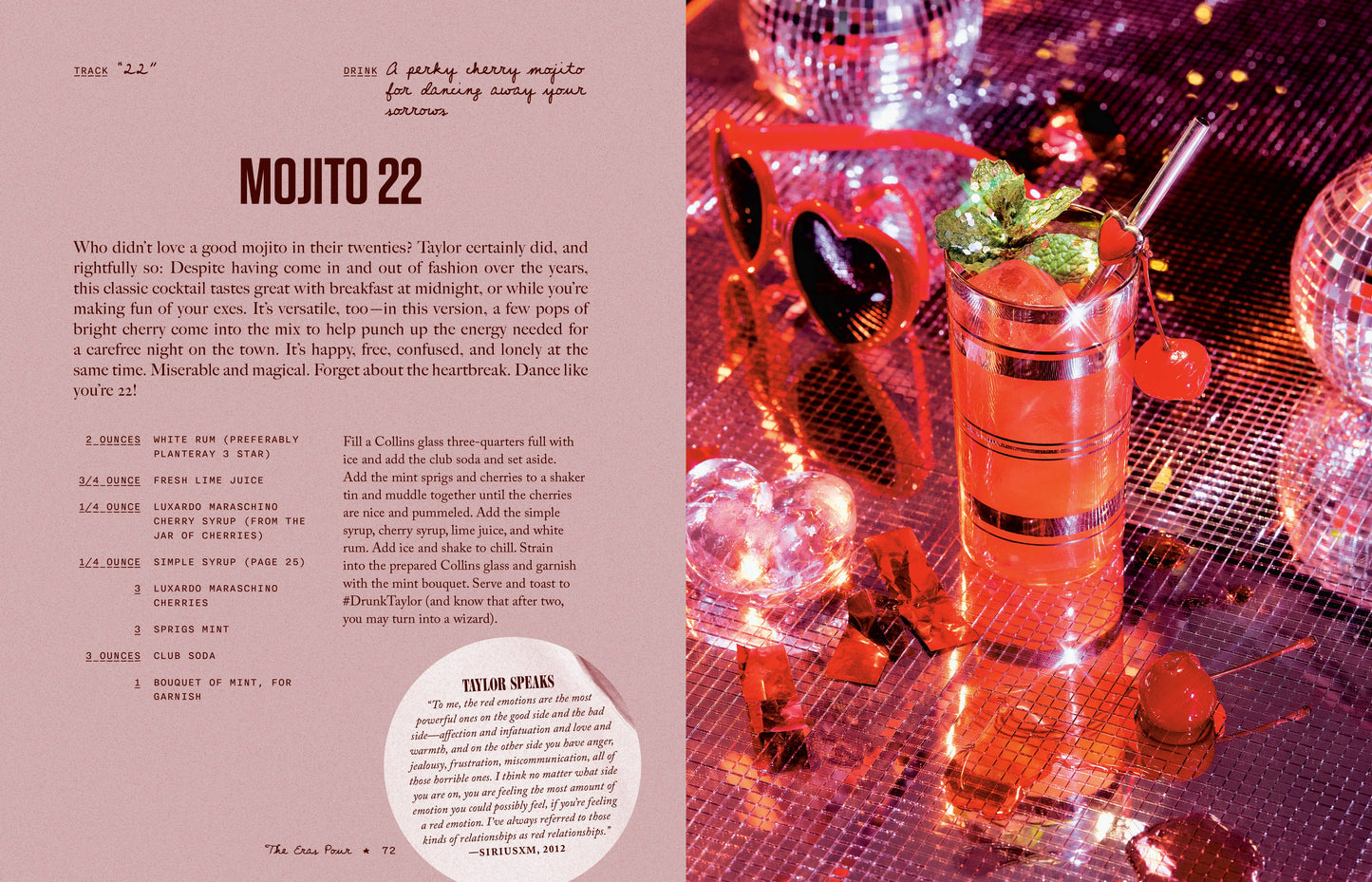 The Eras Pour- Taylor Swift Cocktail Book