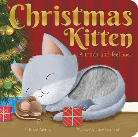 Christmas Kitten- Touch & Feel Book
