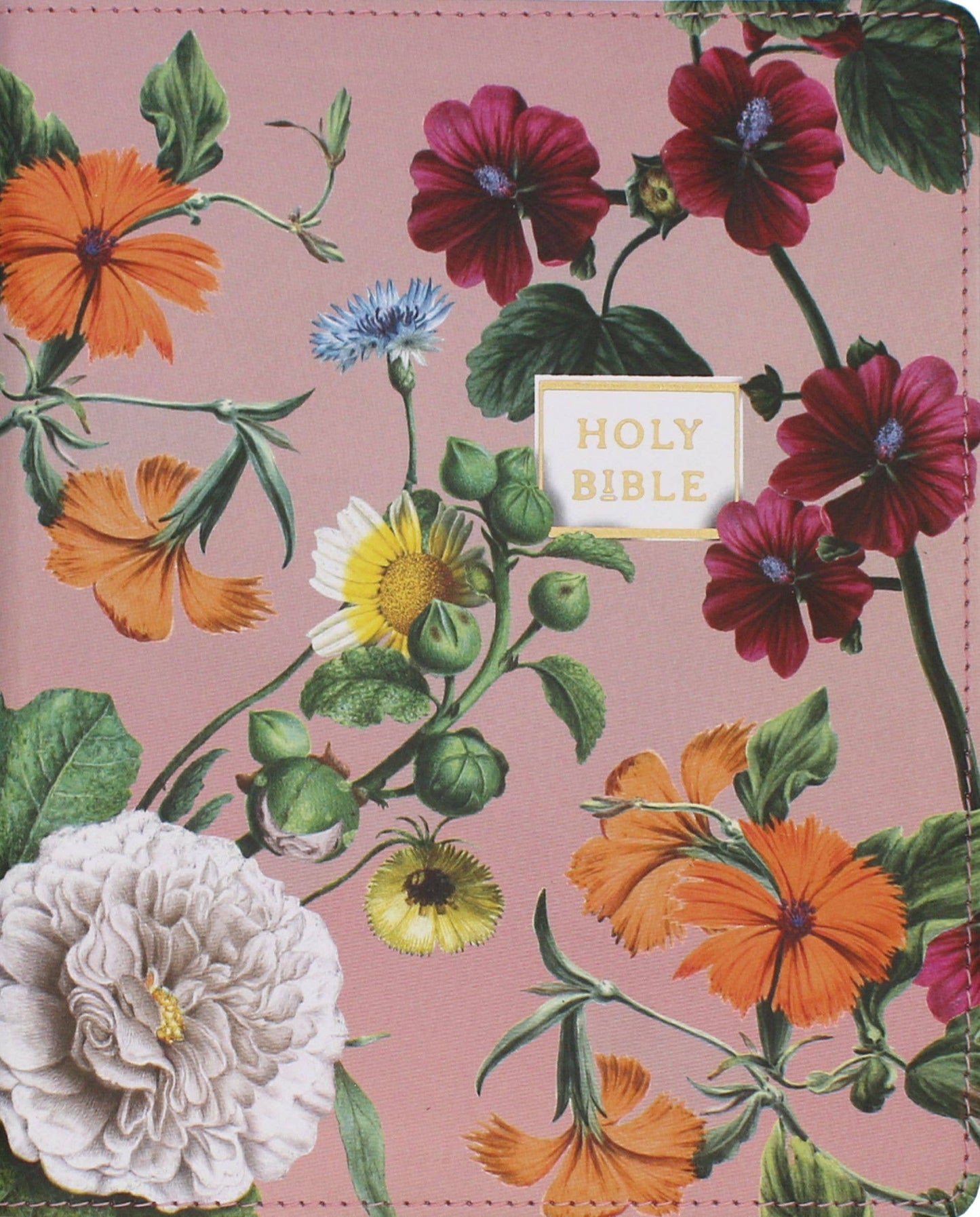 NIV Artisan Collection Bible LP Leathersoft Blush Floral