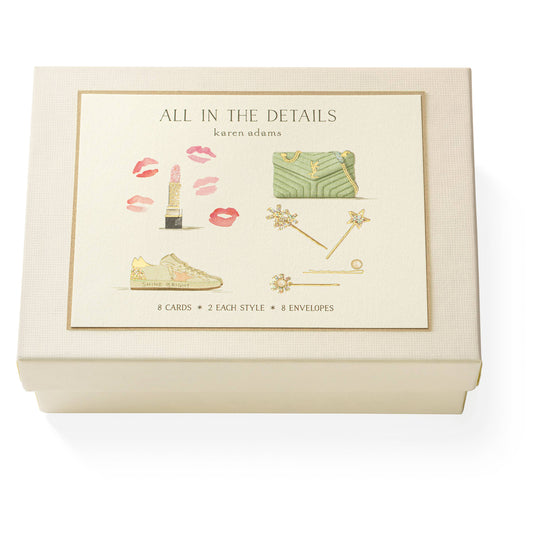 Karen Adams All in the Details Note Card Box