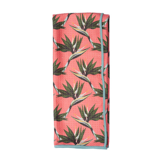 Once Again Home Anywhere Towel Reversible -Bird of Paradise