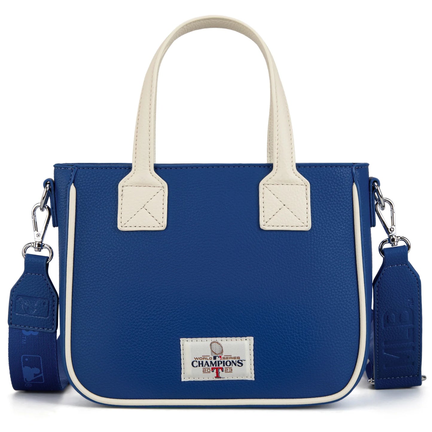 MLB Texas Rangers Women's Tote Bag with Baseball Coin Pouch