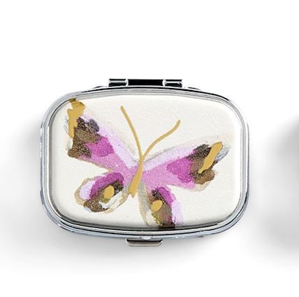 Demdaco Butterfly Pill Box, 3x5