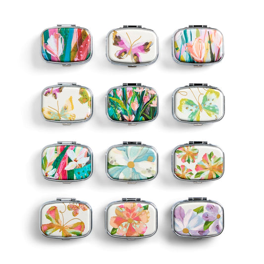 Demdaco Butterfly Pill Box, 3x5