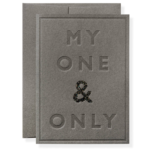 Karen Adams One and Only Greeting Card