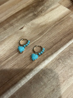 The Turquoise Tryst Earrings